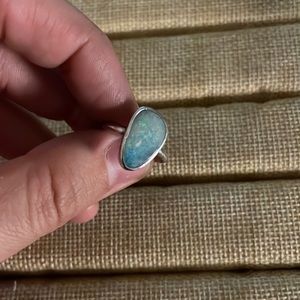 Sterling Opal ring